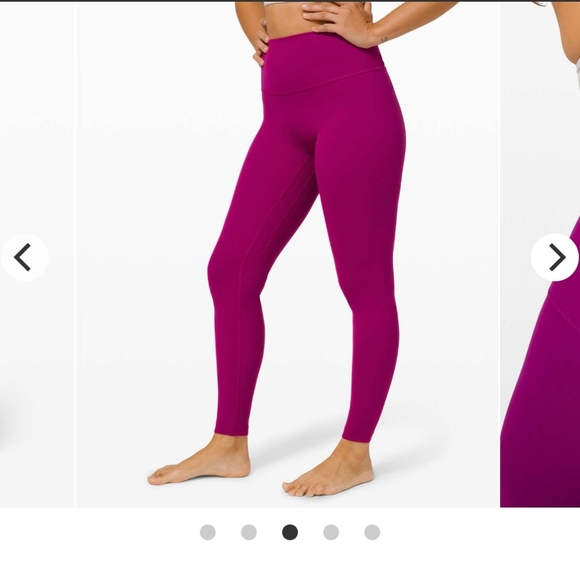 Lululemon Align 25 Deep Fuschia - Picture 3 of 9